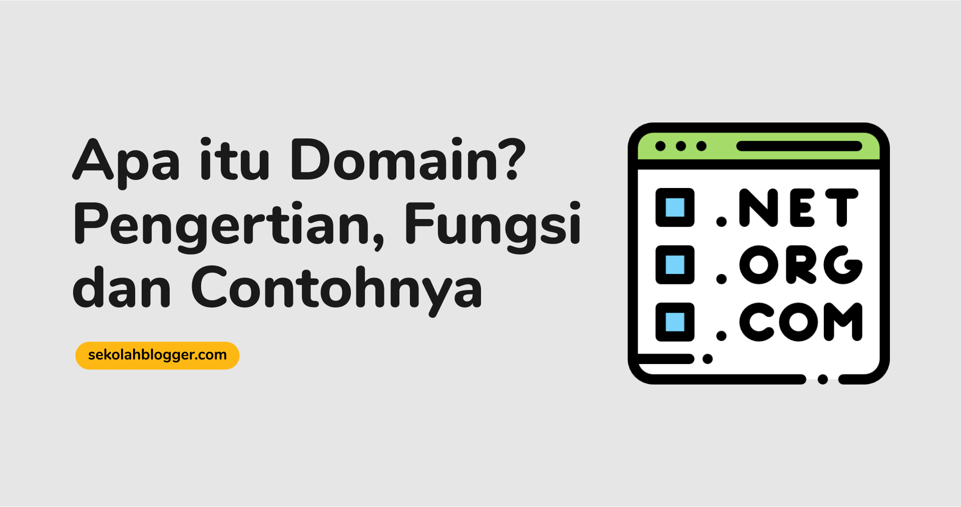 apa itu domain, pengertian domain