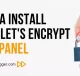cara install ssl lets encrypt di cpanel auto ssl